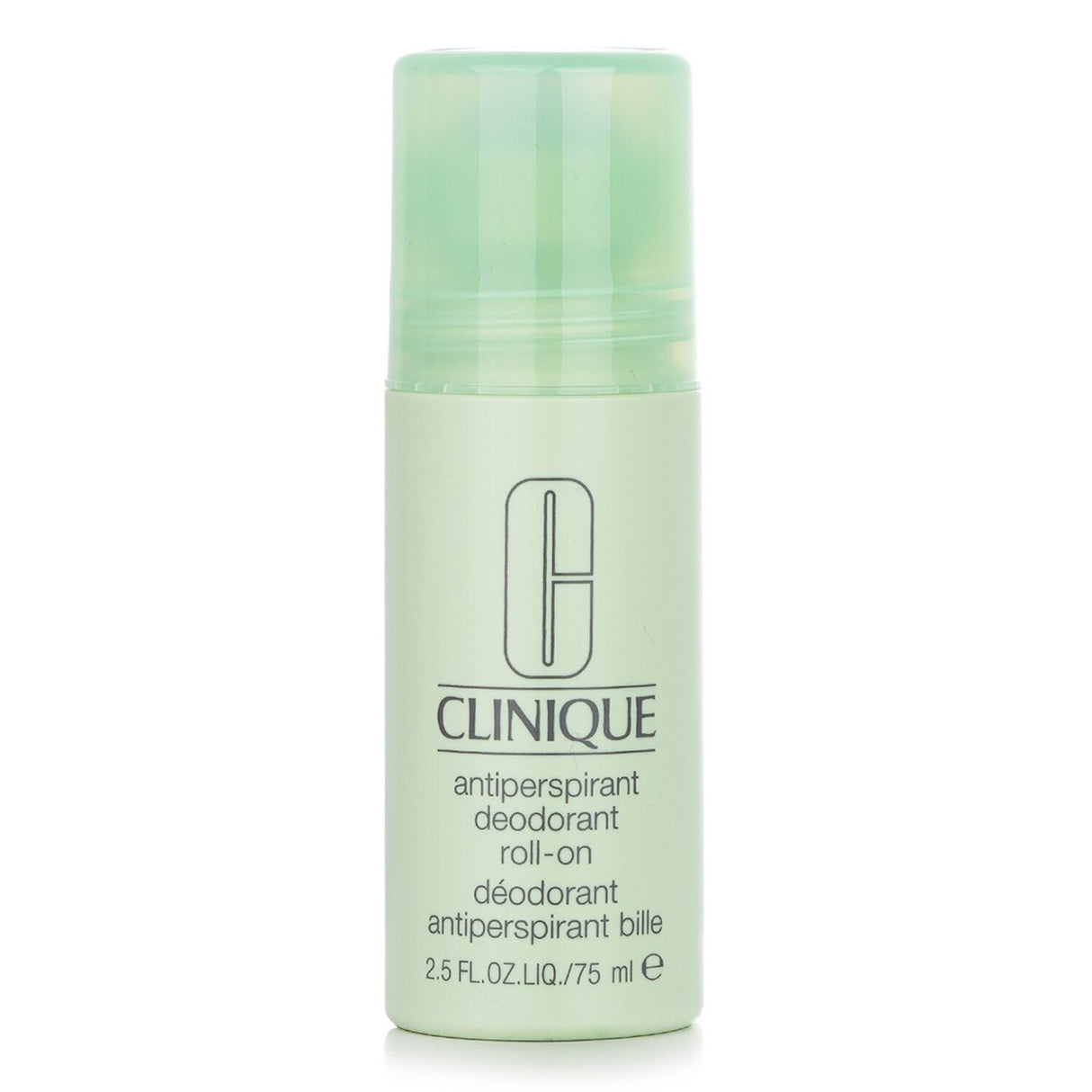 Clinique Anti-Perspirant Deodorant Roll-On is a 75ml solution for long-lasting odor and wetness protection, suitable for all skin types.