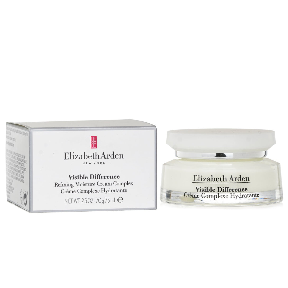 Luxurious 75ml moisturizer by Elizabeth Arden, offering intense hydration, smooth texture, and comfort for all skin types.