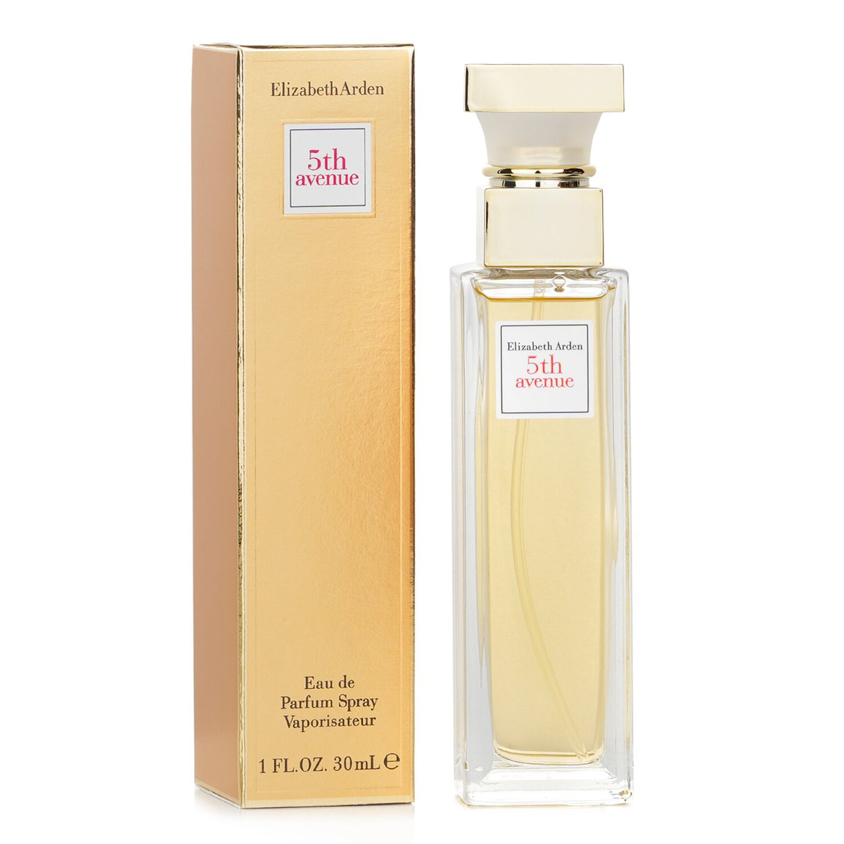 Elizabeth Arden 5th Avenue Eau De Parfum Spray in a 30ml bottle, featuring floral and aquatic notes for daily elegance.