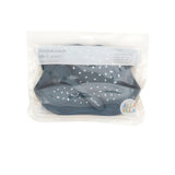 Silicone Bib With Spoon - Slate Blue - All4Ella