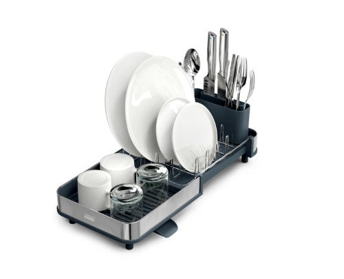 Joseph Joseph Extend™ Slim Steel Dish Rack (Grey)