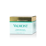 Valmont Purifying Pack is a gentle mud mask that removes impurities, balances skin, and hydrates without drying out.