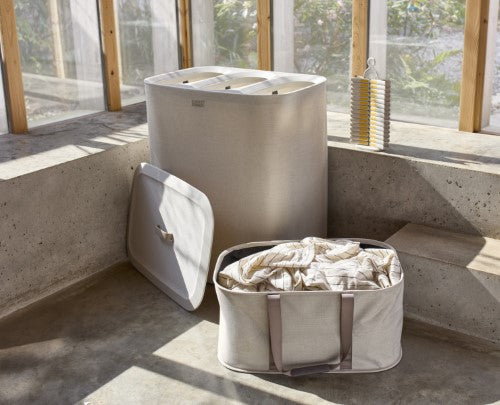 Joseph Joseph Hold-All Laundry Basket (Ecru)