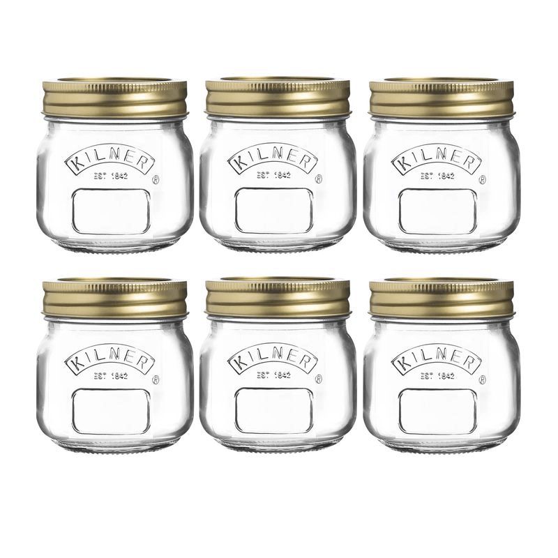 Kilner 250ml Preserve Jar Set Of 6