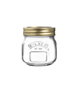 Kilner 250ml Preserve Jar Set of 6, high-quality glass jars for preserving jams, chutneys, and pickles with secure metal lids.