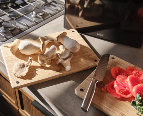 Joseph Joseph Folio™ Steel Bamboo 3pc Board Set (Blk)