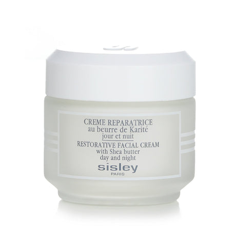 Luxurious Sisley Botanical Restorative Facial Cream with shea butter, ideal for deep hydration and skin revitalization.