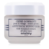 Luxurious Sisley buffing cream with botanical ingredients, exfoliates for smoother, radiant skin; suitable for all skin types.