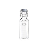 Kilner Clip Top Bottle 300ml: elegant glass bottle for oils and syrups with a sealing flip-top lid, preserving freshness.