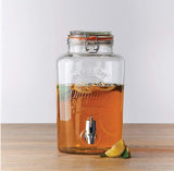 Kilner Round Storage Jar Dispensing Tap Glass