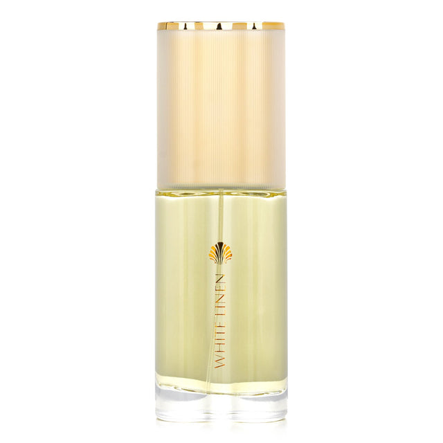 Estee Lauder White Linen Eau De Parfum Spray, a floral fragrance with rose, jasmine, and amber notes in a 60ml bottle.