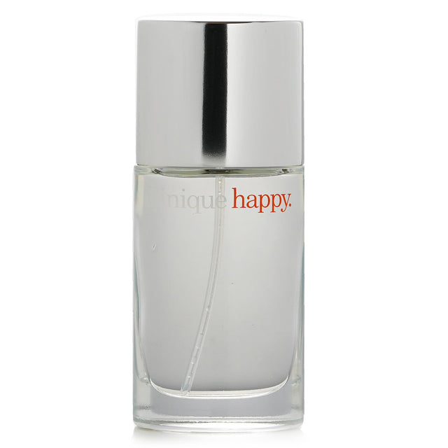 Clinique Happy Eau De Parfum Spray 30ml features fruity and floral notes for a vibrant, joyful fragrance experience.