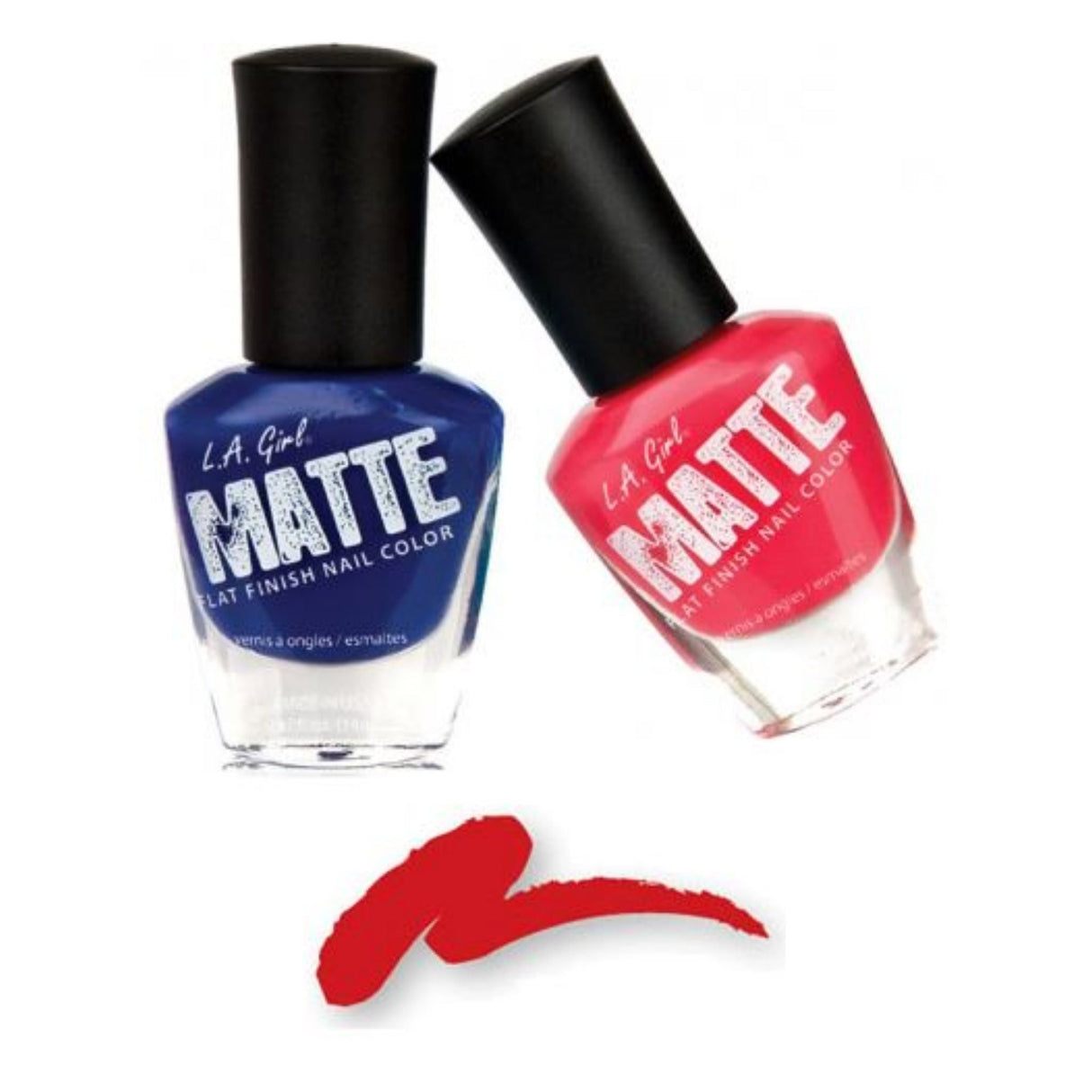 LA Girl Matte Nail Polish - Red
