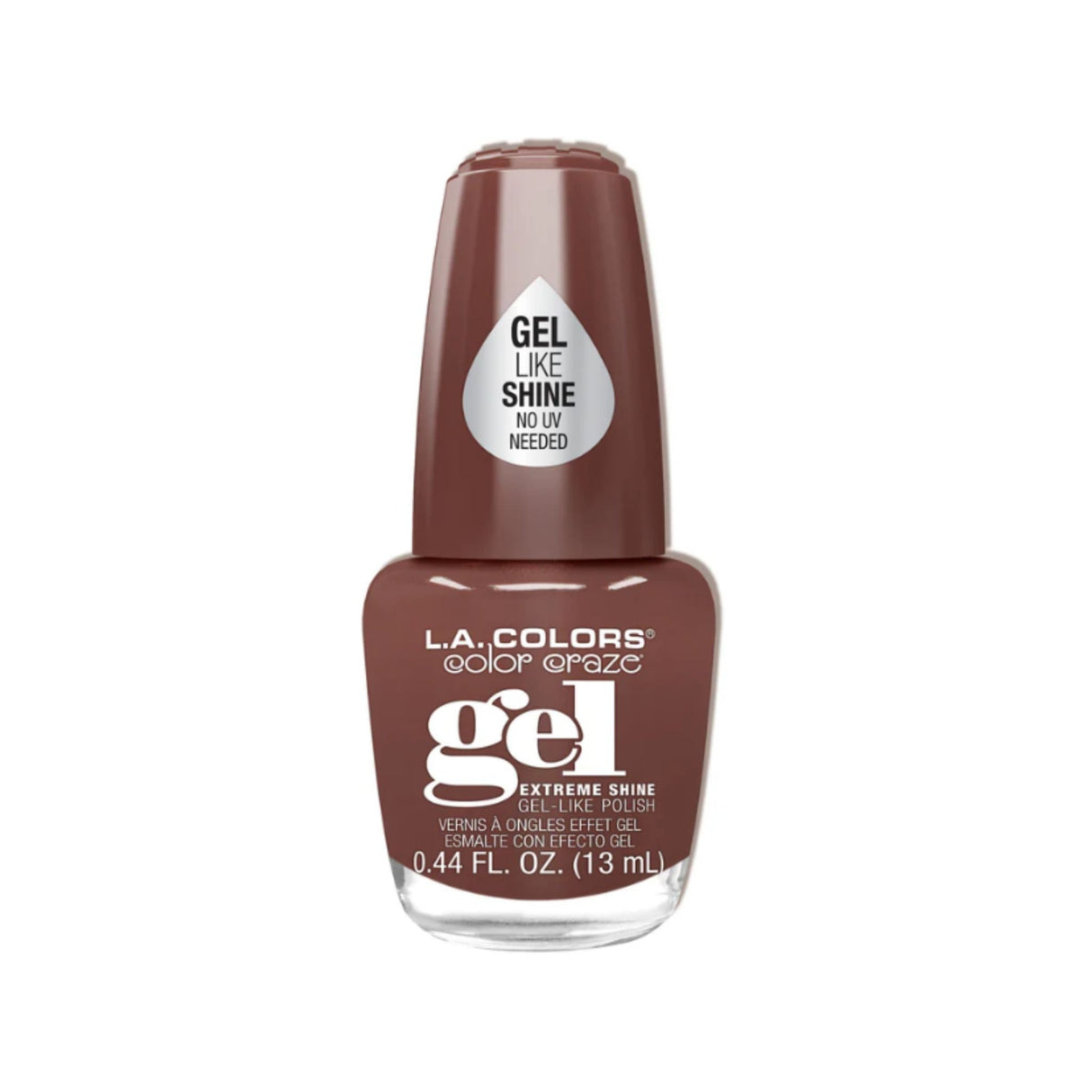 LA Colors Mocha Mousse Gel Polish - Fudge