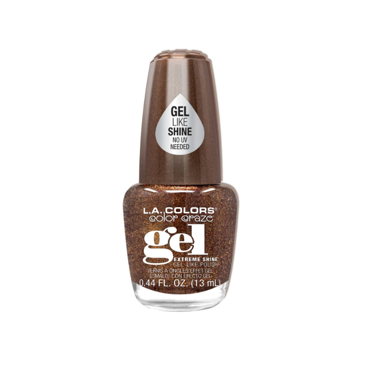 LA Colors Mocha Mousse Gel Polish - Choco Bliss