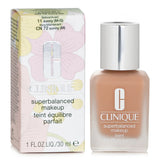 Clinique Superbalanced MakeUp No. 11 / CN 72 Sunny: silky, oil-free foundation for radiant, balanced skin in a 30ml bottle.