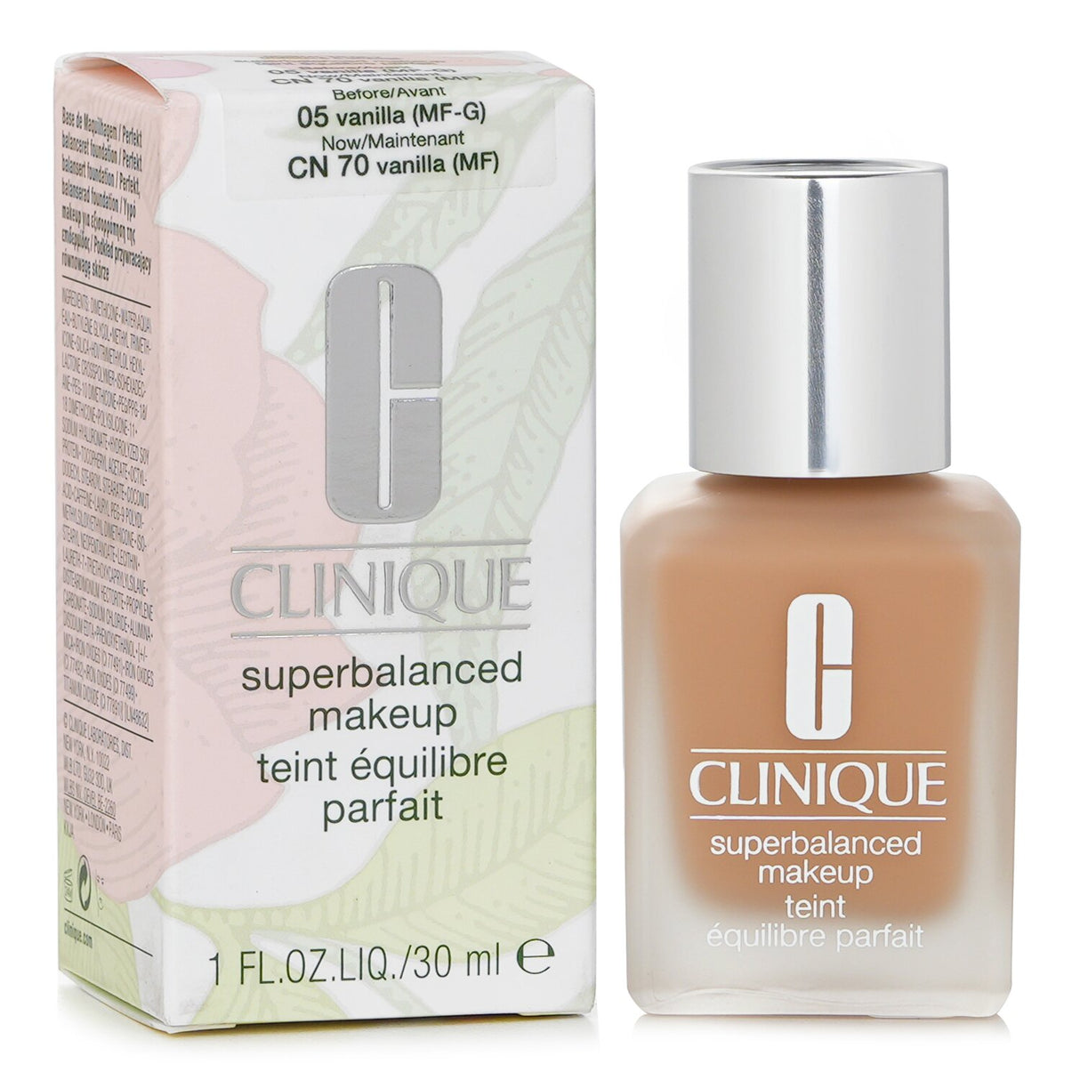 Clinique Superbalanced MakeUp No. 05 in CN 70 Vanilla is an oil-free foundation offering silky, adjustable coverage for flawless skin.