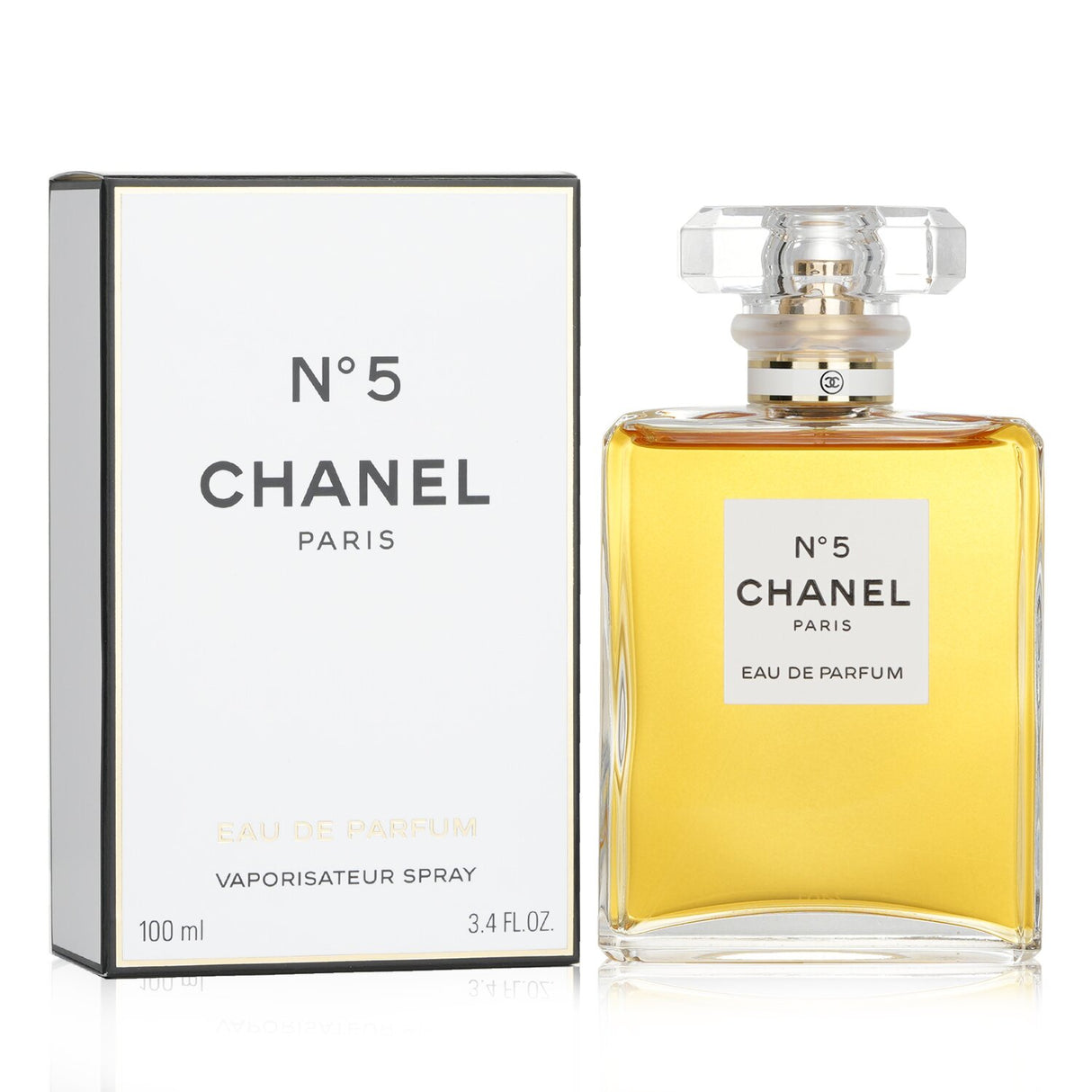 Chanel No.5 Eau De Parfum Spray 100ml: a classic floral fragrance for modern women, perfect for evening elegance and sophistication.