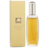 Clinique Aromatics Elixir Parfum Spray 25ml, featuring a luxurious blend of chypre, rose, oakmoss, and patchouli.