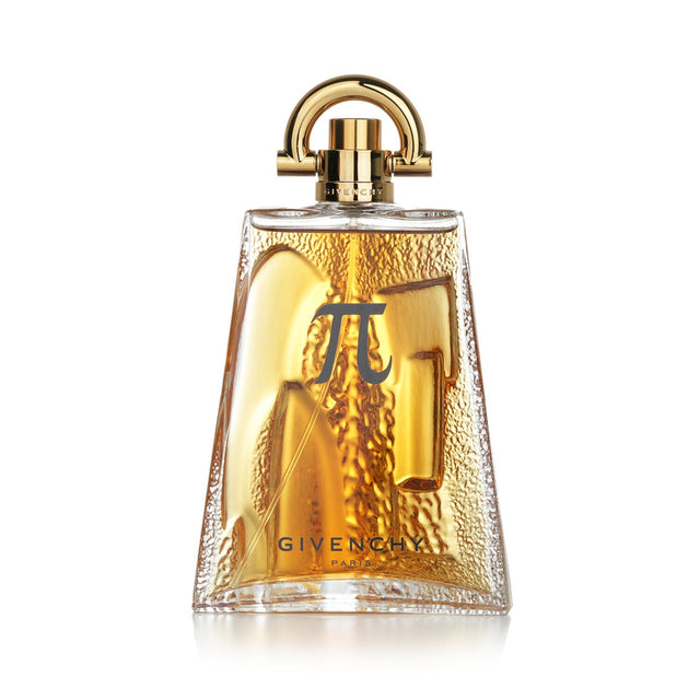 Givenchy Pi Eau De Toilette 100ml for men, featuring a woody oriental scent with fresh, warm, and sensual notes.