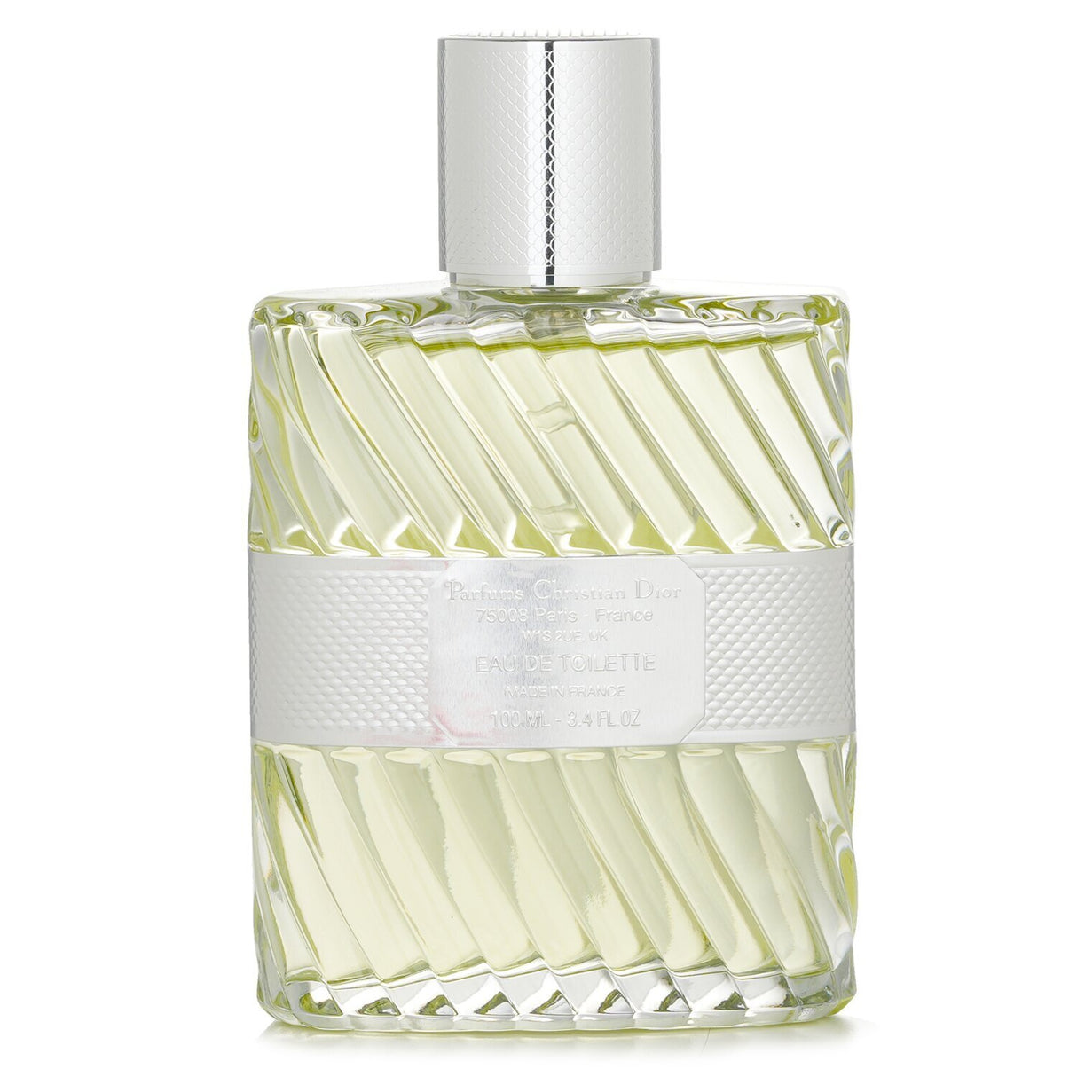 Christian Dior Eau Sauvage Eau De Toilette Spray in 100ml, featuring fresh citrus and woody notes for modern elegance.