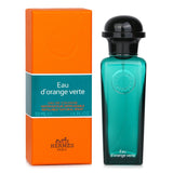 Hermes Eau D'Orange Verte Cologne Spray 50ml, a refreshing citrus fragrance for active men, embodying vitality and sophistication.