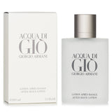 Giorgio Armani Acqua Di Gio After Shave Lotion 100ml, soothing men’s skincare with iconic fragrance, hydrates and calms post-shave.