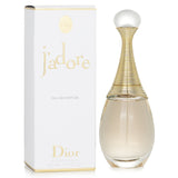 Christian Dior J'Adore Eau De Parfum Spray, a luxurious floral scent with ylang ylang, Damask rose, and jasmine notes for modern elegance.