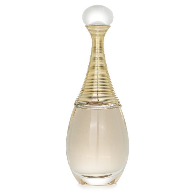 Elegant 50ml J'Adore Eau De Parfum by Christian Dior, featuring floral notes of ylang ylang, Damask rose, and jasmine.