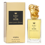 Luxurious Sisley Eau Du Soir Eau De Parfum in a 100ml glass flacon with 18k gold stopper; a timeless floral fragrance.