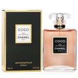 Chanel Coco Eau De Parfum Spray 100ml, an elegant oriental fragrance with notes of mandarin, rose, and vanilla, perfect for evening wear.