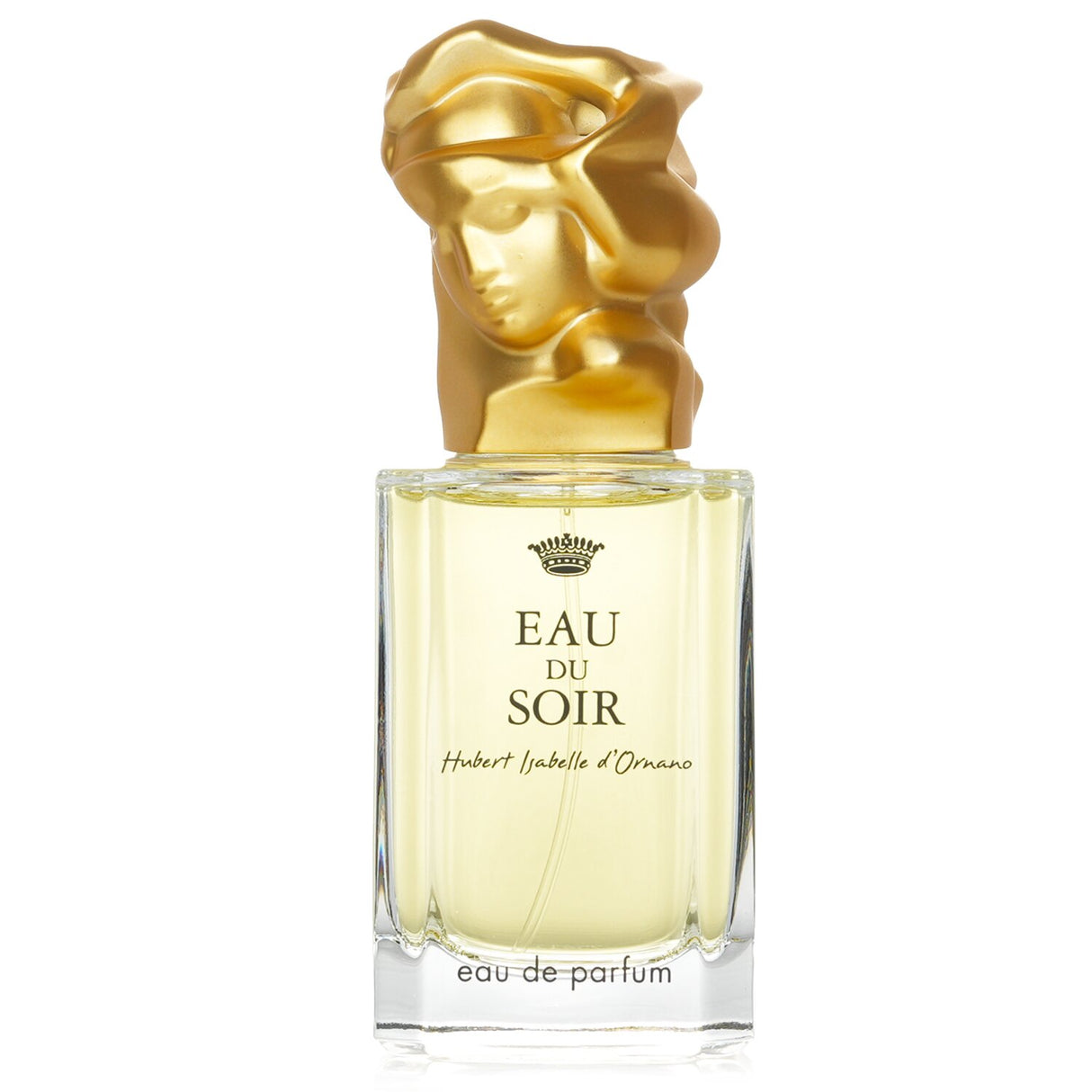 Elegant 50ml Sisley Eau Du Soir Eau De Parfum in a glass flacon with an 18-karat gold stopper, perfect for sophisticated women.