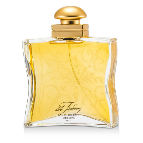 Hermes 24 Faubourg Eau De Toilette Spray, 100ml, features a warm floral scent embodying sensuality and sophistication.