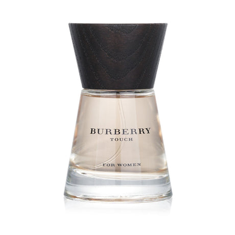 Burberry Touch Eau De Parfum Spray in 50ml, featuring a blend of vanilla and cedarwood for a sophisticated, intimate scent.