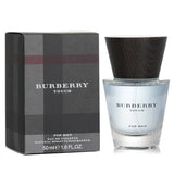 Burberry Touch Eau De Toilette 50ml features a sophisticated blend of violets, mandarin, and warm spices in an elegant bottle.