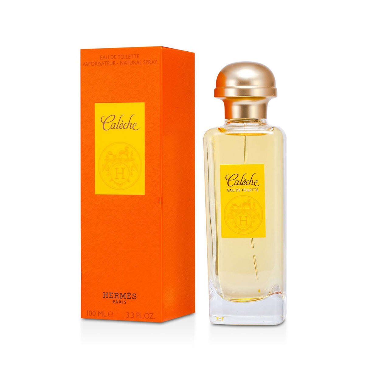 Hermes Caleche 100ml Eau De Toilette, a luxurious floral fragrance for women with jasmine, rose, and a warm earthy base.