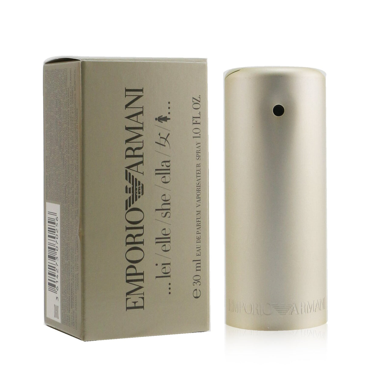 Giorgio Armani Emporio Armani Eau De Parfum Spray 30ml, featuring bergamot, cedarwood, spices, and vanilla for elegant allure.