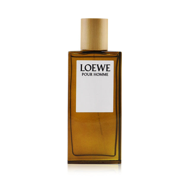 Sophisticated 100ml Loewe Pour Homme Eau De Toilette, featuring citrus, cinnamon, and sandalwood for a vibrant, fresh scent.