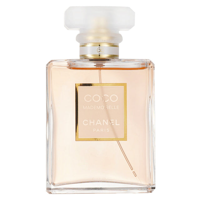 Chanel Coco Mademoiselle Eau De Parfum Spray in a chic 50ml bottle, featuring a fresh oriental floral fragrance for modern women.