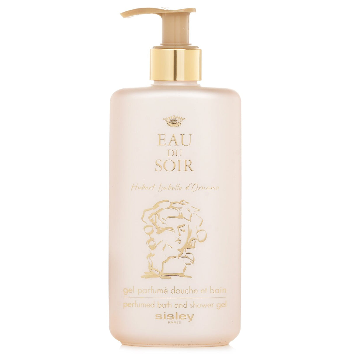 Luxurious Sisley Eau Du Soir Bath & Shower Gel, 250ml, gently cleanses and softens skin with an enchanting fragrance.