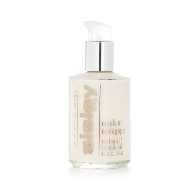 Revitalizing Sisley Ecological Compound in a 125ml pump bottle, perfect for hydrating and protecting skin daily.