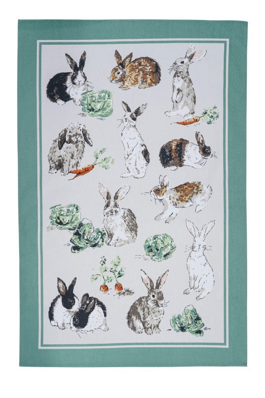 Ulster Weavers Cotton Tea Towel Rabbit Patch