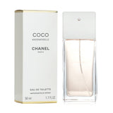 Chanel Coco Mademoiselle Eau De Toilette Spray, 50ml; elegant floral fragrance with citrus top notes and warm base.