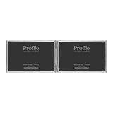 Profile - Habitat Silver Hinged Double Metal Photo Frame - 5x7in (13x18cm) (2)H