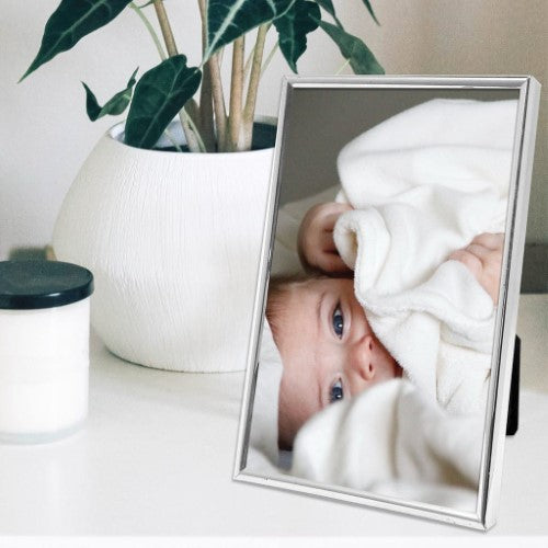 Profile - Habitat Silver Metal Photo Frame - 5x7in (13x18cm)