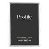 Profile - Habitat Silver Metal Photo Frame - 5x7in (13x18cm)