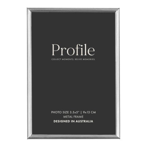 Profile - Habitat Silver Metal Photo Frame - 6x8in (15x20cm)