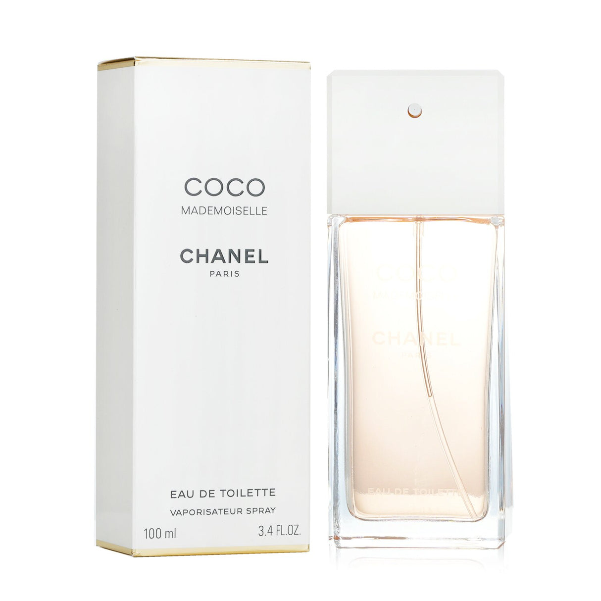 Chanel Coco Mademoiselle Eau De Toilette Spray in 100ml, a luxurious floral fragrance for the modern woman.