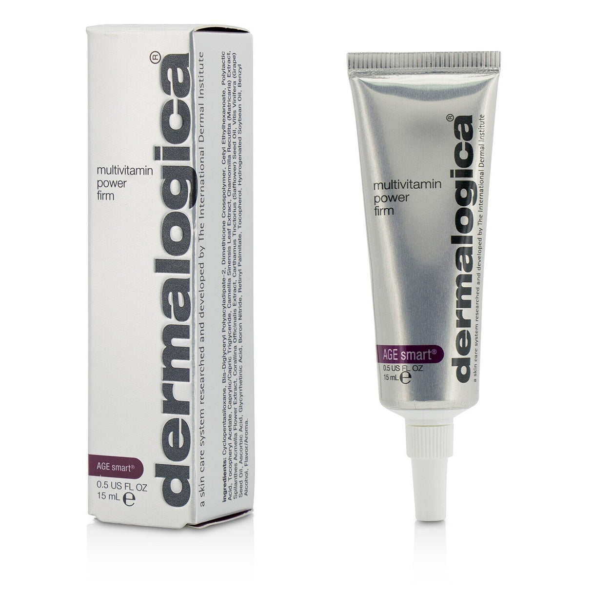Dermalogica Age Smart MultiVitamin Power Firm 15ml, a rejuvenating eye and lip treatment for youthful, smooth skin.