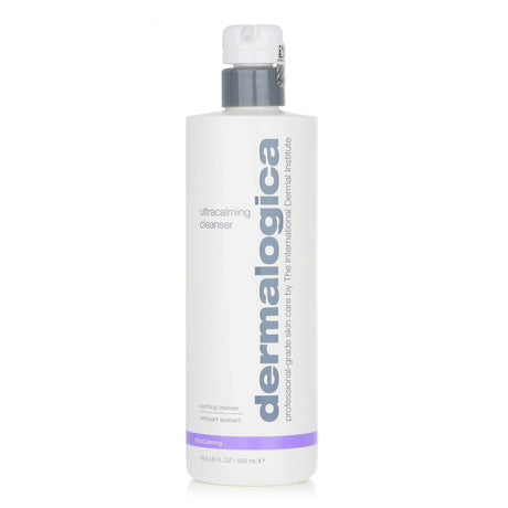 Dermalogica UltraCalming Cleanser 500ml: Gentle, soothing formula for sensitive skin, removes impurities without stripping moisture.